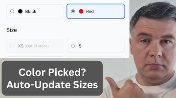 Livewire Example: T-Shirt Color/Size Picker and Add To Cart