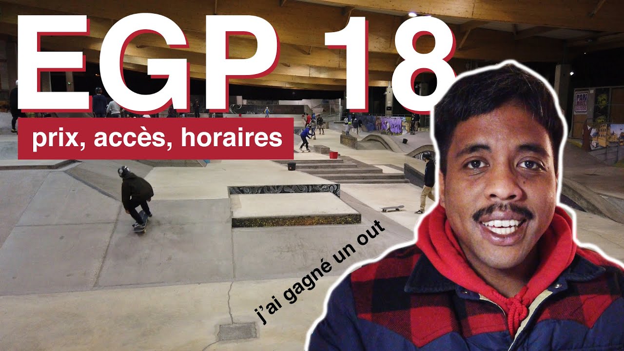 EGP 18 : skatepark couvert à Paris (prix, horaires et conditions d'accès)