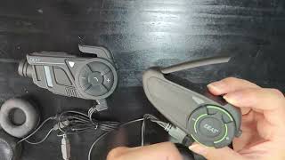 1 Q8 and 1 K1/K1PRO/K1PRO+ Bluetooth intercom pairing tutorial