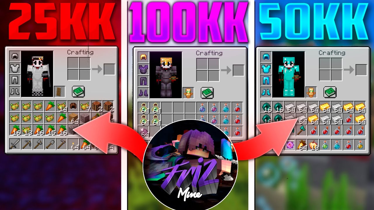 Купил ИНВЕНТАРЬ за 25КК | 50КК | 100КА На Анархии - Майнкрафт ФризМайн | FrizMine
