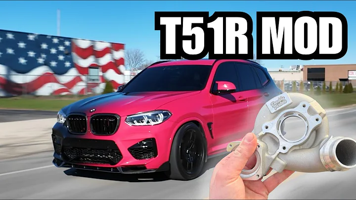 My BMW X3M Sounds Like a Jet Now!! (T51R Mod installed)