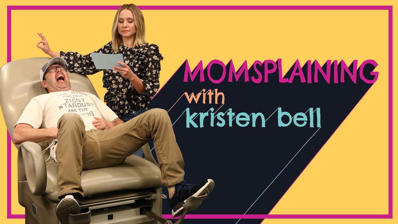 ⁣#Momsplaining with Kristen Bell: Labor Pains with Andy Lassner