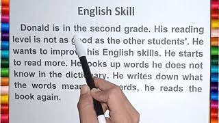 Belajar Membaca Teks Bahasa Inggris Tema English Skill dan Menterjemahkannya