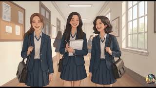 A Cozy Day in a College Girl’s Life 🌸📚 | Ghibli-Inspired 2D ASMR | Study, Tea & Family screenshot 3