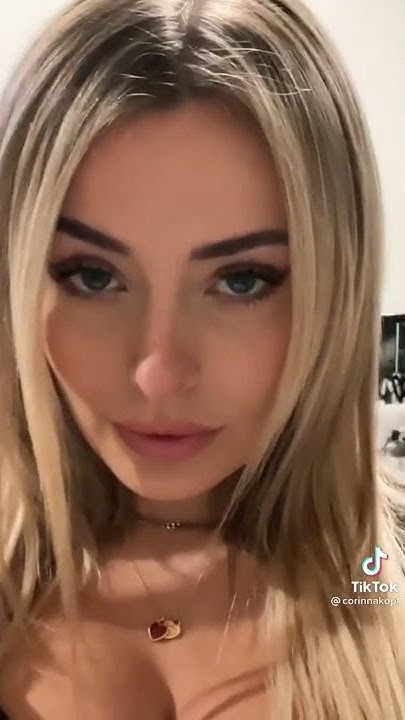Corinna Kopf Tiktok Entry - YouTube - Corinna Kopf: Sexy Pics Of The TikTok Star With A Fiery Glow