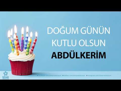 İyi ki Doğdun ABDÜLKERİM - İsme Özel Doğum Günü Şarkısı