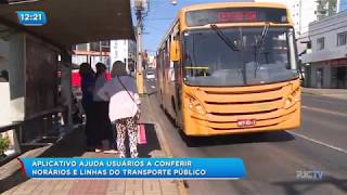 Aplicativo ajuda usuários a conferir horários e linhas do transporte público em Chapecó screenshot 1