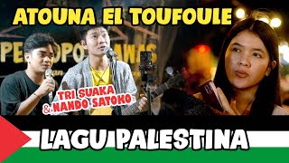 Lagu Plaestina!!! Atouna El Toufoule (Live Ngamen) Tri Suaka & Nando Satoko