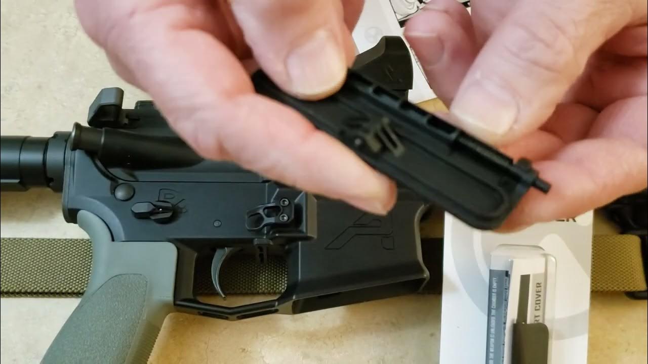 MAGPUL's NEW Enhanced AR15 Dust Cover First Impression YouTube