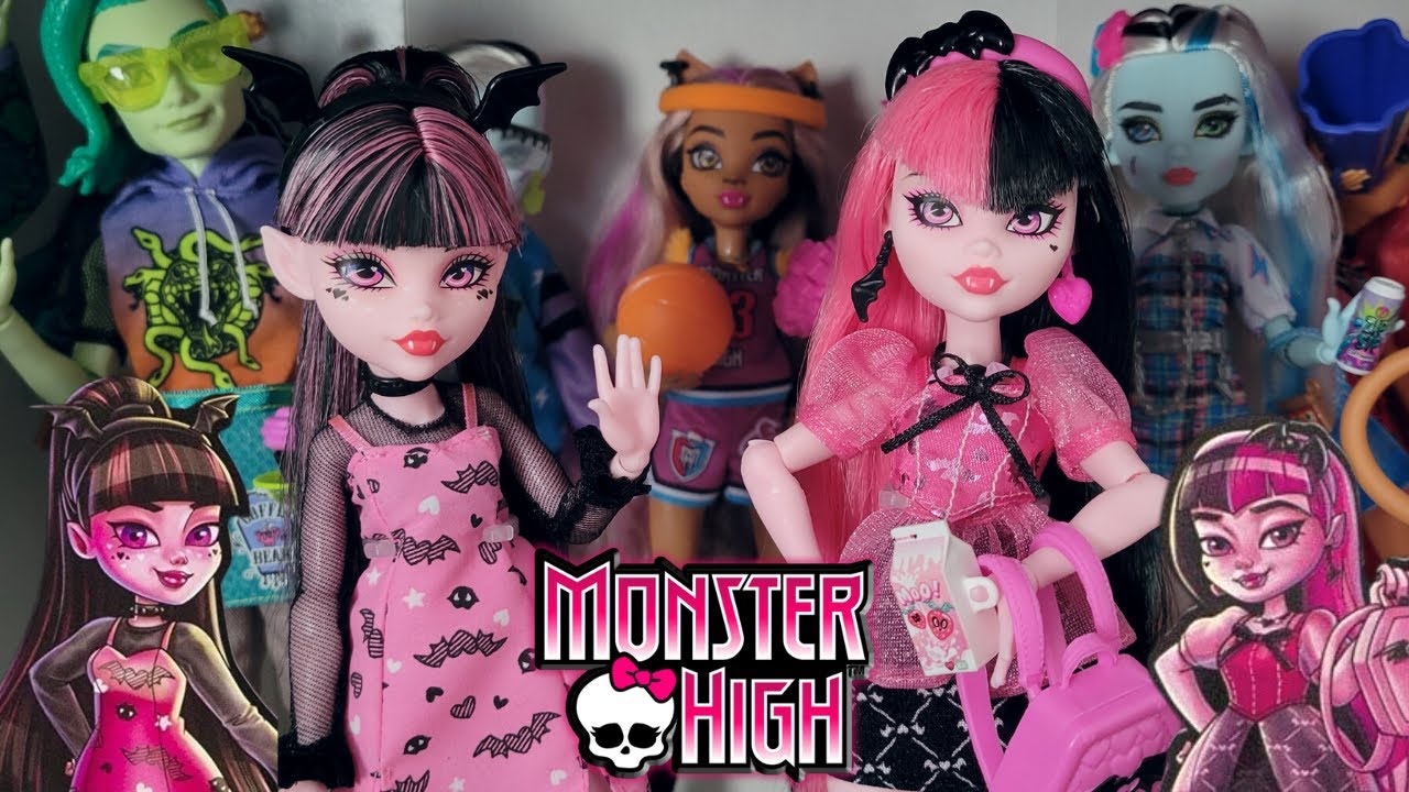 Double Drac Attack! Monster High G3 Day Out and Goreganizer Draculaura