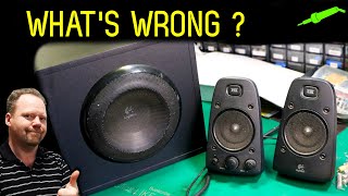 🔴 Logitech Z623 2.1 Channel Speaker System Repair - No.1133