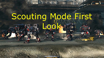 MechWarrior Online First Look at the Scouting Game Mode