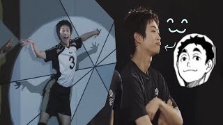 Engeki Haikyuu! Shinka no natsu  Sarukui Yamato/Matsunami Yuuki