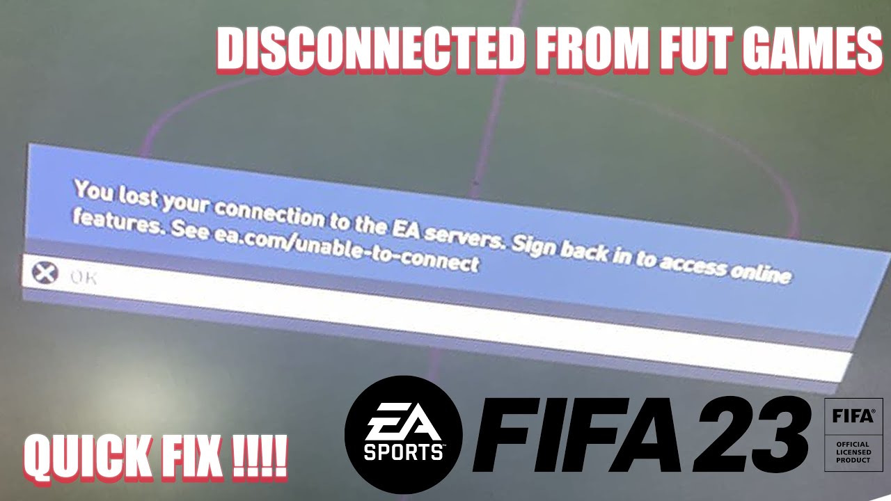 how to fix disconnected fifa 23 on web app｜TikTok Search