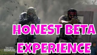 My HONEST Modern Warfare Beta Experience