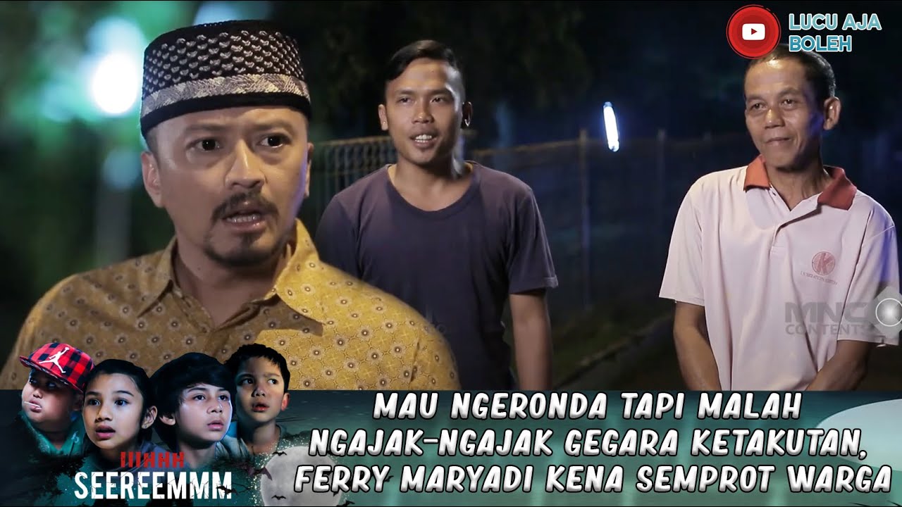 MAU NGERONDA TAPI MALAH NGAJAK-NGAJAK GEGARA KETAKUTAN, FERRY MARYADI KENA SEMPROT WARGA - IH SEREM