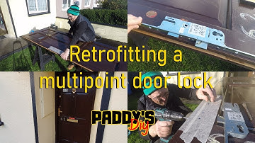 Retrofitting A Multi-Point Lock On A Teak Door