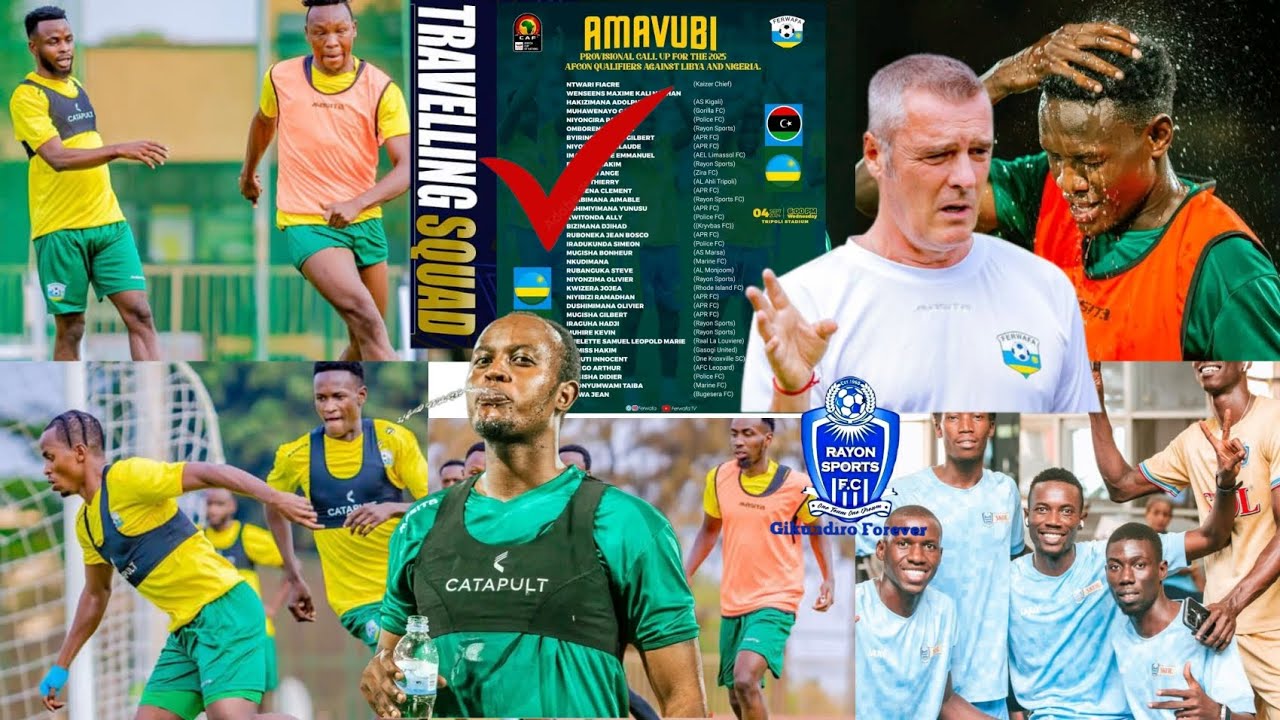 ABAKINNYI BA RAYON SPORTS🔵⚪BACIYE IBINTU MU MYITOZO Y'AMAVUBI🇷🇼 ...