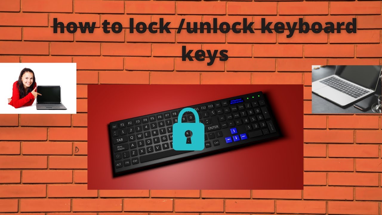 HOW TO LOCK & UNLOCK KEYBOARD KEYS YouTube