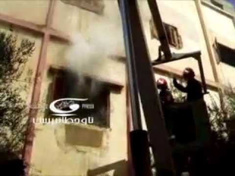حريق بمنزل في عين تاوجدات 