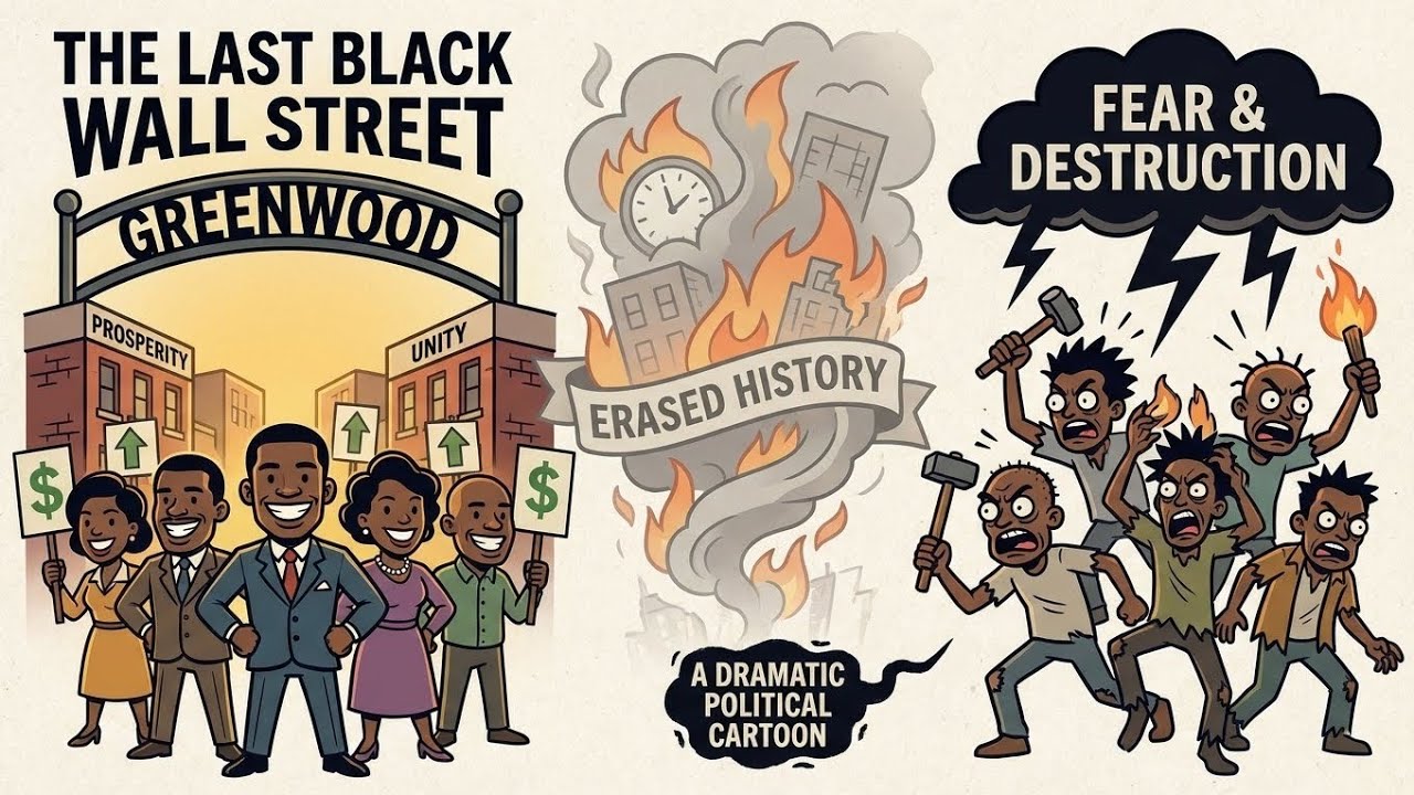 THE LOST BLACK WALL STREET THAT MADE WHITE AMERICAPANIC — THEN DISAPPEARED😱