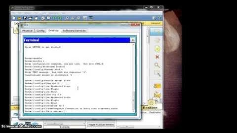 Lab 11.5.1 Basic Cisco Device Configuration