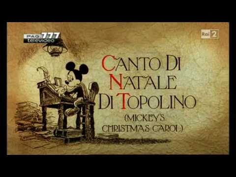 Titoli In Italiano Canto Di Natale Di Topolino Youtube
