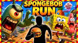 Immersive Interactive Warm Up | SPONGEBOB RUN 4K | Full Body Challenge Game #12 screenshot 5