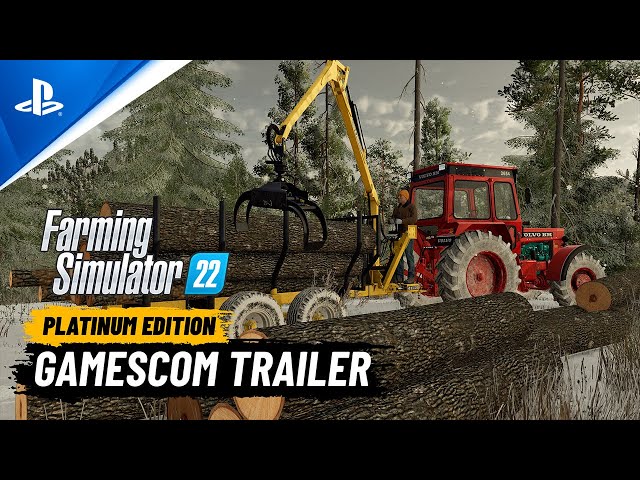 PS4 - Farming Simulator 22 - Platinum Edition (F/I) Game (Box