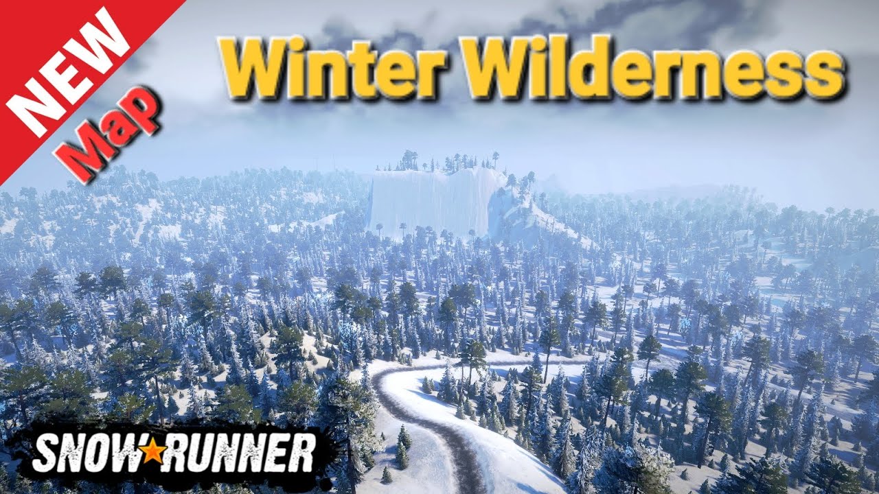 New Map Winter Wilderness In SnowRunner Season 9 @TIKUS19 - YouTube