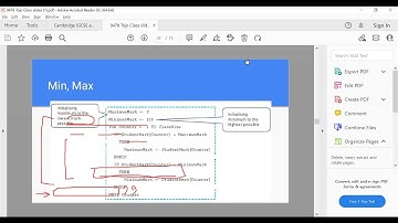 0478 IGCSE video tutorial  Class 3 (Part 3 Python String Fun. + Pseudo Code Min, Max) - Python tutor
