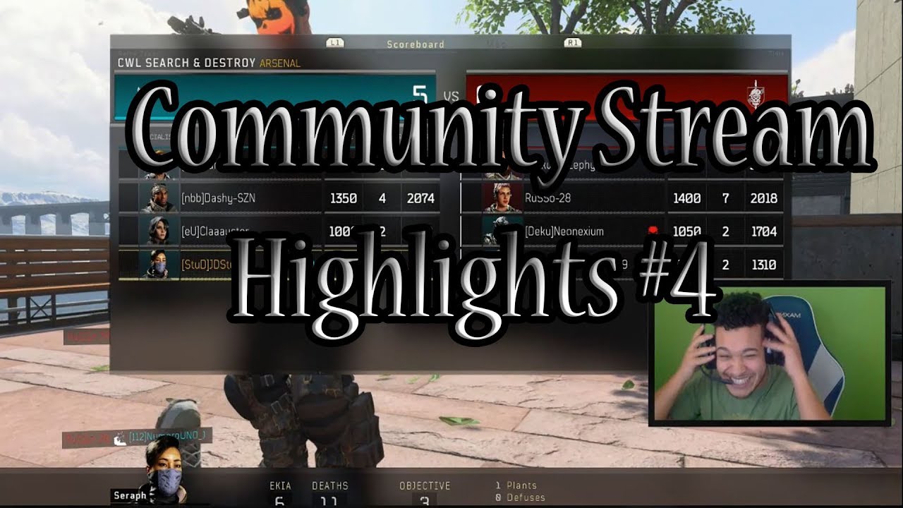 BO4 Community Stream Highlights #4: Broken Game
