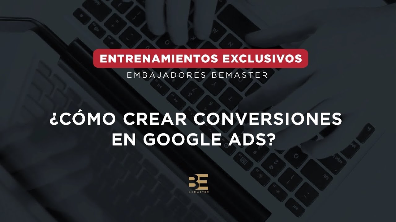 Cómo crear conversiones en Google Ads - YouTube