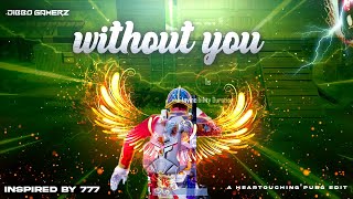 JONY, HammAli & Navai - Without You 🥀 | BEST EDITED PUBGM MONTAGE  । DIBBO GAMERZ । Inspired By @777 screenshot 4