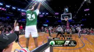 Paul Pierce Three-Point Shootout (round 1) I 2011 NBA All Star