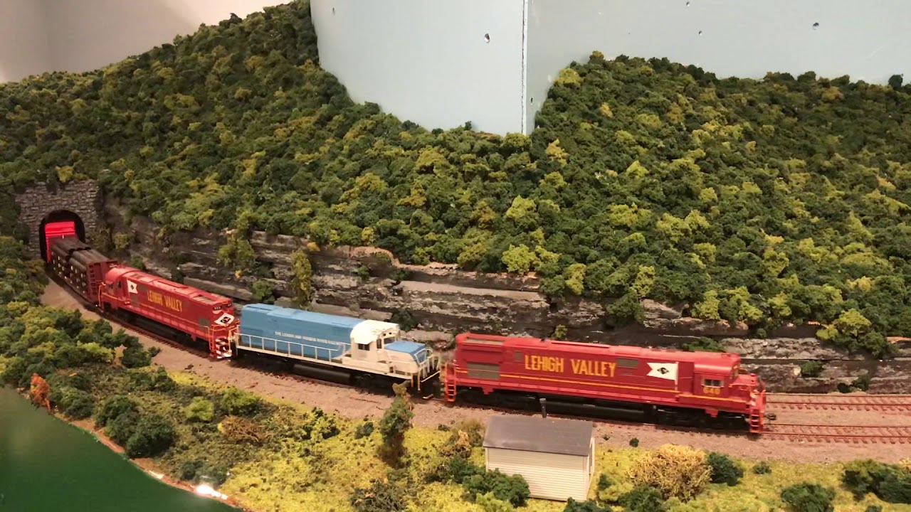 White Haven tunnel with a LV eastbound YouTube