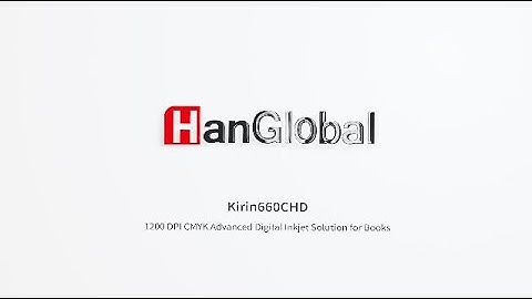 Official Product Video: The HanGlobal Kirin 660CHD Digital Inkjet Press