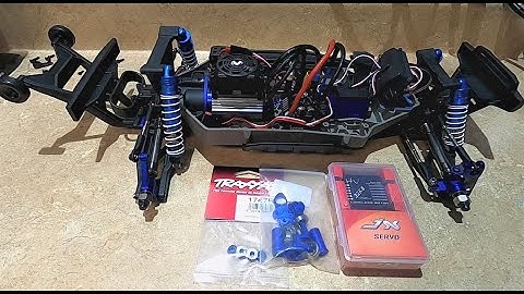 Upgrading a Traxxas Hoss part 4 Servo and Steering Bellcranks