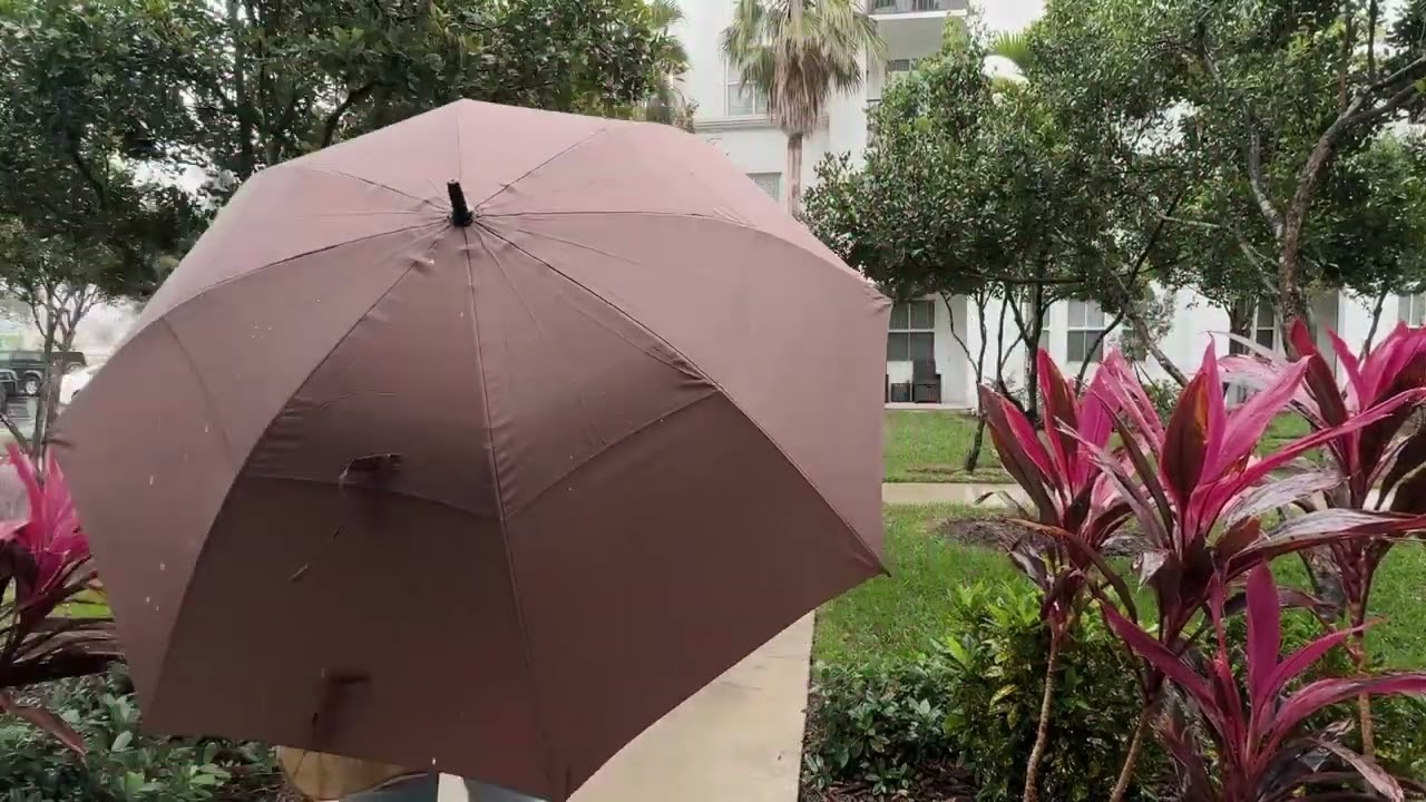 ZOMAKE Automatic Open Double Canopy Vented Windproof Oversize Golf Umbrella 62 Inch for Rain 