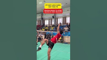Vít cầu lách chắn thông minh quá ae thấy sao?  #dacau #caulong #caumay #shuttlecock #huysangdo