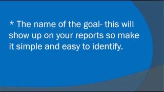 Google web Analytics: How to set up goals for your local business website