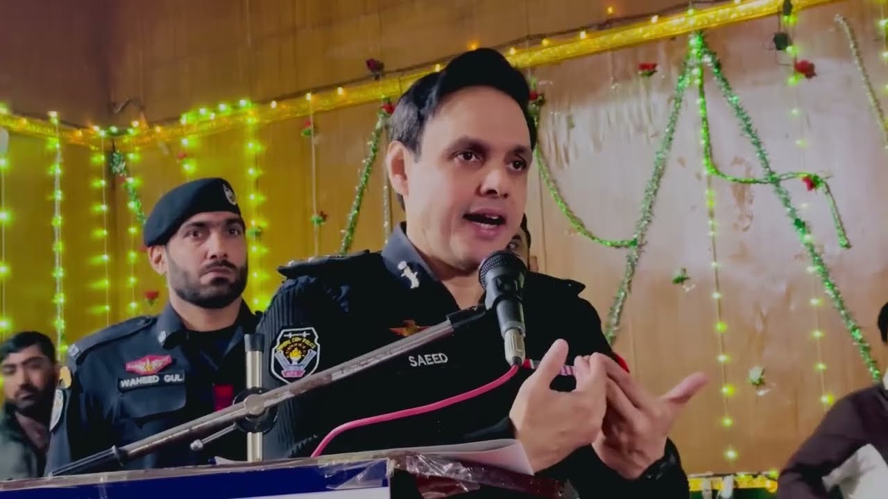 CCPO Peshawar Dr Mian Saeed Ahmad Special Visit Government college Peshawar 💕