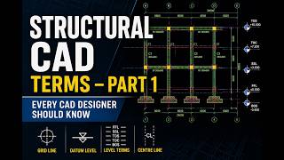 Structural CAD Terms Every CAD Designer Should Know | Part 1
