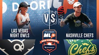 Las Vegas Night Owls v Nashville Chefs at the Edward Jones MLP San Clemente presented by DoorDash