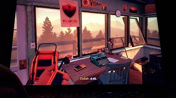 Firewatch walkie-talkie dialogue system