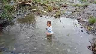 Baby Mk at Casili River San Rafael Montalban Rodriguez Rizal