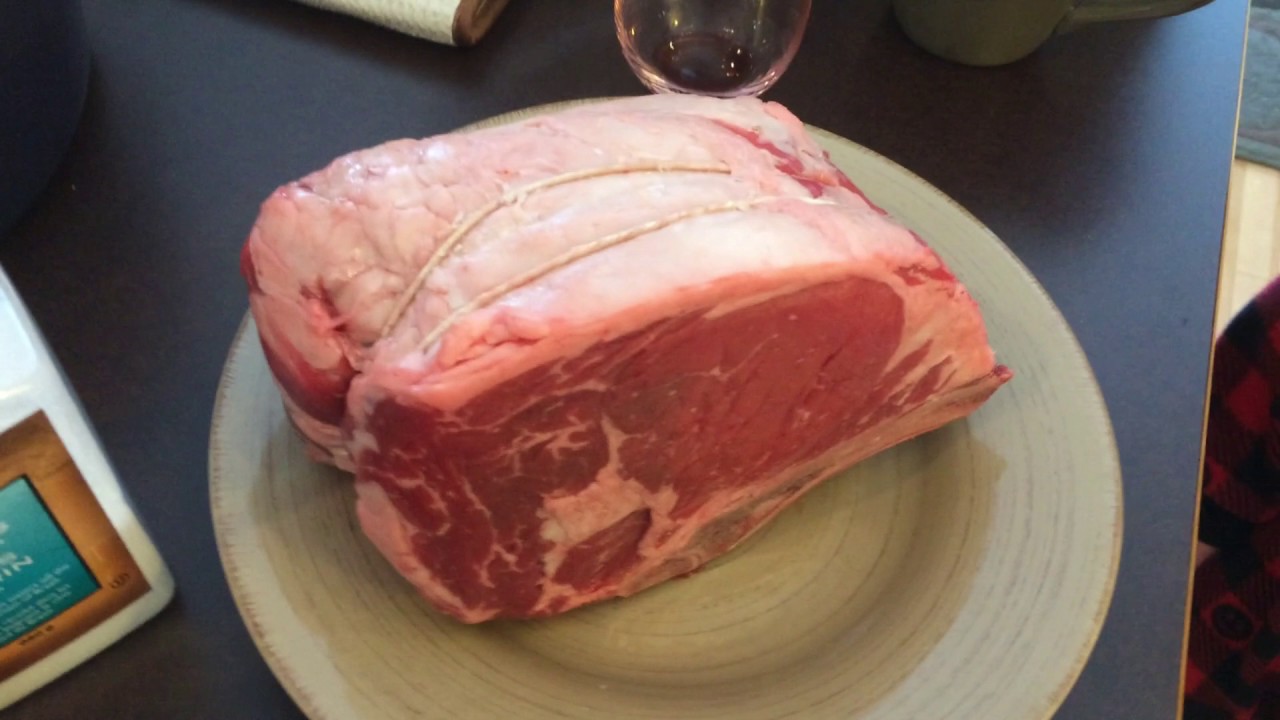 How to make a Prime Rib Roast Au Jus - YouTube