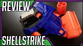 Super Compact Shotgun Pistol! Nerf Shellstrike DS-6 [REVIEW]