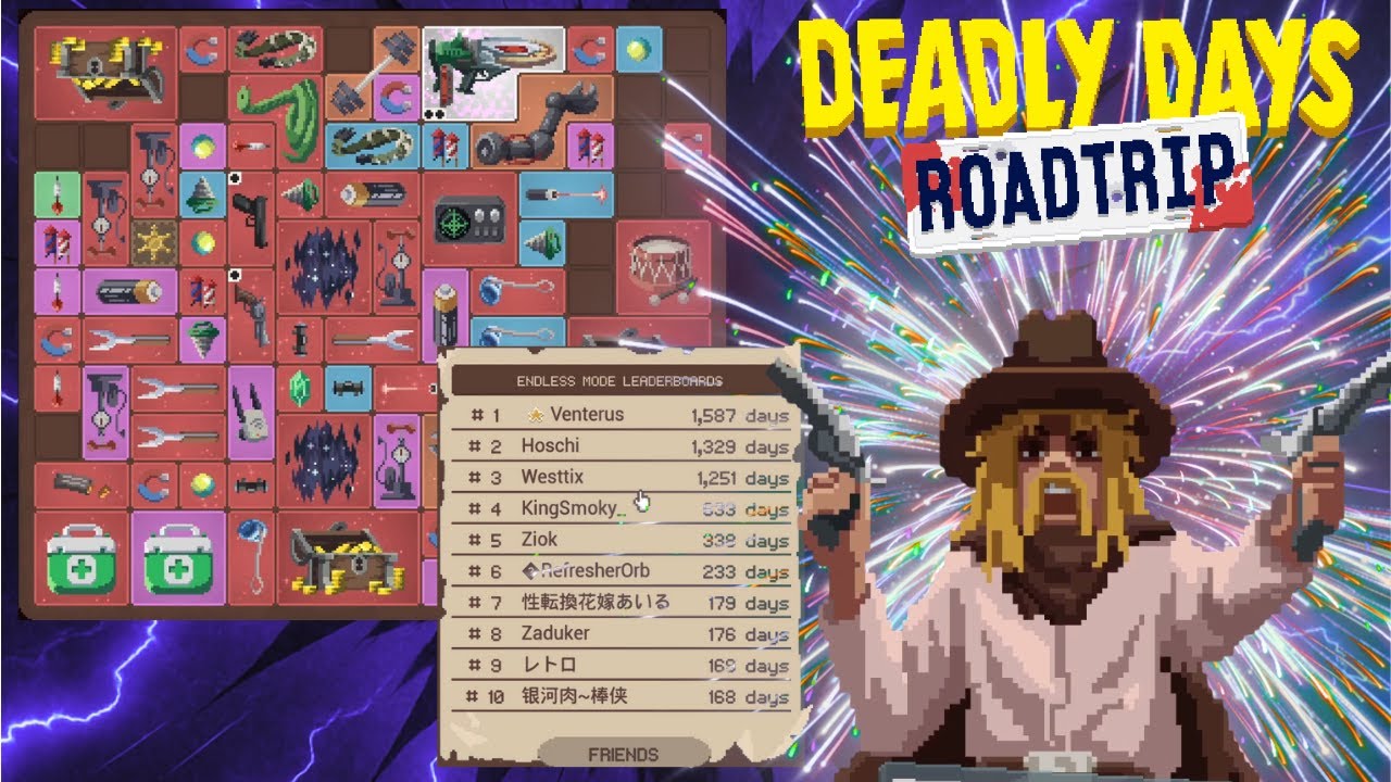 Lets Destroy The World Record Together Part 1 ! : Deadly Days Roadtrip Guide & Build