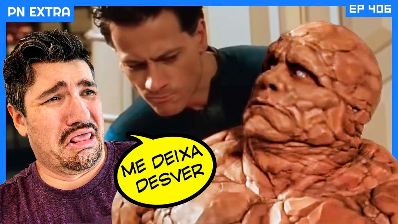 Reassistimos Quarteto Fantástico de 2005 e foi uma péssima decisão kkkkkkk